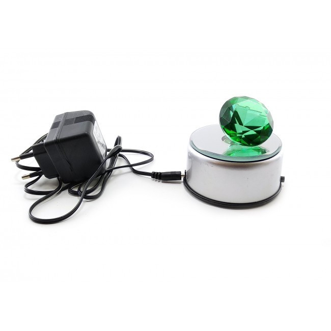 Подставка-подсветка под кристалл вращающаяся Киев - изображение 1