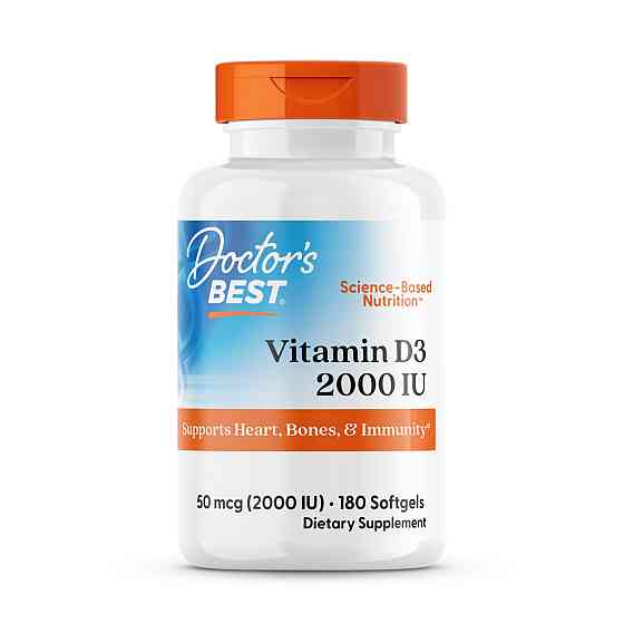 Вітамін D3 (Vitamin D3) 2000 МО 180 капсул Київ