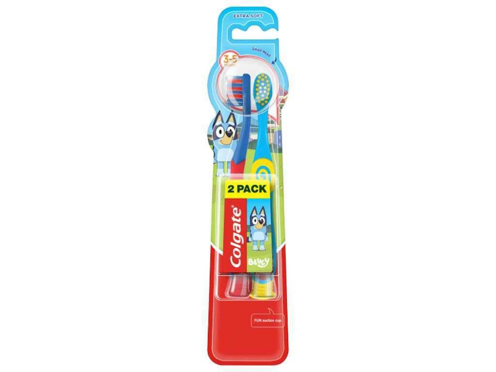 Зубна щітка Дитяча 3-5 років супер М’яка 2шт ТМ COLGATE Київ - фото 1