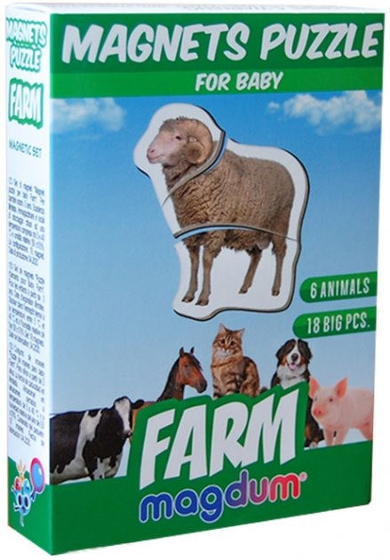 Магнитные пазлы Magdum 