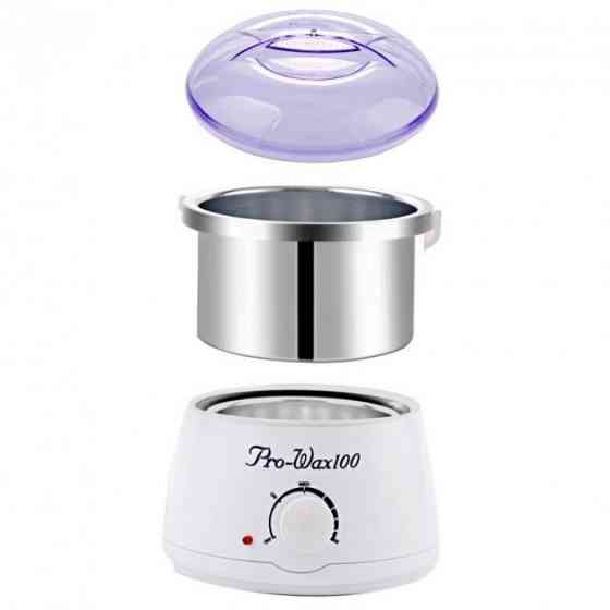 Воскоплав з терморегулятором PRO-WAX 100 для воску в банці, в гранулах, таблетках CB-680 400 мл Київ