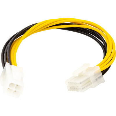 Перехідник CPU power 4 pin (F) to 8 pin (M) 0.2m PowerPlant (CA913077) Вінниця - фото 1