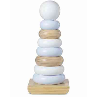 Развивающая игрушка Melissa&Doug Огромная натуральная деревянная пирамидка (MD30540) Винница