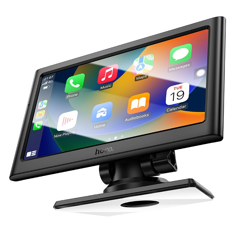 Монітор для авто HOCO HU2 Imogen 7-inch car wireless portable screen Black Київ - фото 4