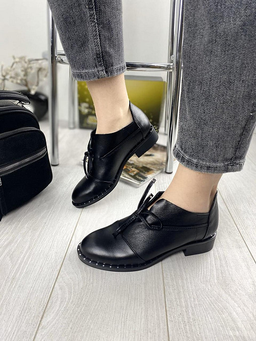 Sothby 's Туфлі жіночі Sothby 's T-593/2 чорні (весна-літо, шкіра натуральна) (2751) лише 37р.3 Коломия - фото 6