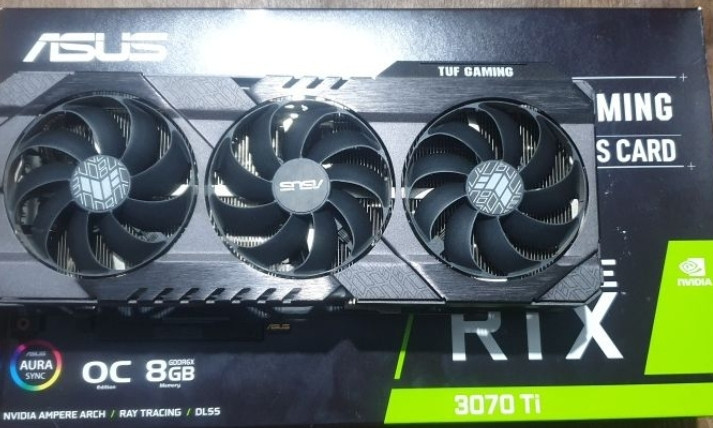 Відеокарта як нова! Гарантія! ASUS TUF Gaming RTX 3070 Ti. Київ - фото 3