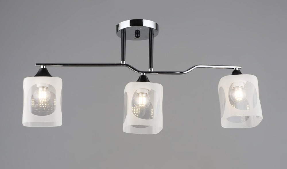 VALESO Люстра B K2284/3 CH+BK, хром Коломия - фото 1