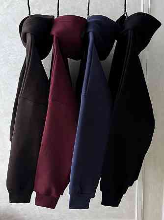 Жіноче базове оверсайз худі турецьке тринитка пін'є Індиго Одеса