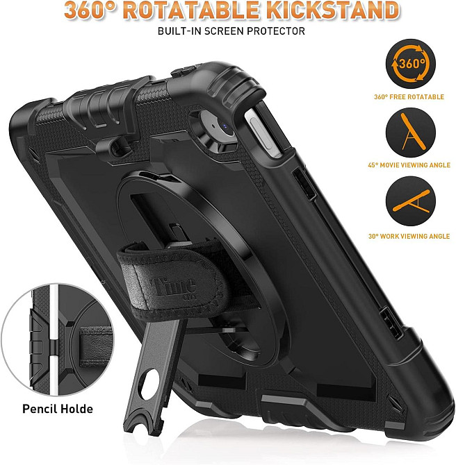 Захисний протиударний чохол Timecity для iPad (A16) 11-го/10-го покоління (2025/2022) A3354 / A3355 / A2696 / A2757 / A2777 Дніпро - фото 5