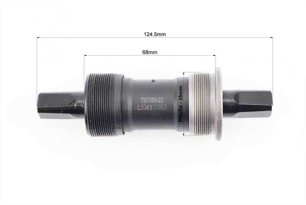 Картридж-каретка "квадрат" MTB 68х124,5мм, TB708N-2S Киев - изображение 2