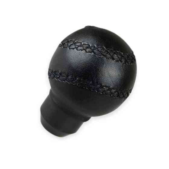 Накладка на кпп ручку універс. шкіра чорна, два шви Мукачево