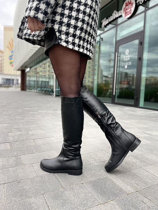 Nivelle Чоботи жіночі NIVELLE чорні натуральна шкіра зимові 38р. (4012) Коломия - фото 6