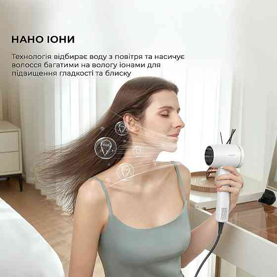 Фен Jimmy F7 White ( Білий ) Харків