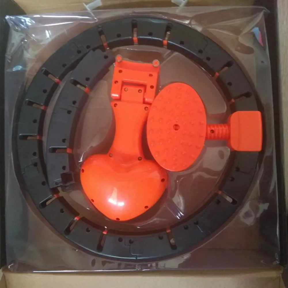 Хулахуп обруч для похудения, фитнес круг для талии, хула хуп с утяжелителем Hula Hoop Коломия - фото 2