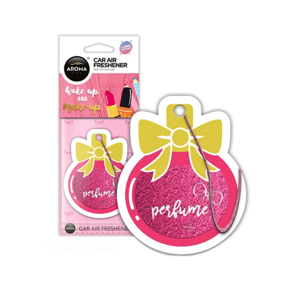 Ароматизатор Aroma Car Cellulose Pink - Perfume Bottle сухий Киев - изображение 1