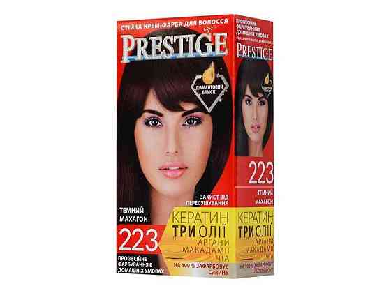 Крем-фарба №223 Темний махагон ТМ PRESTIGE Київ