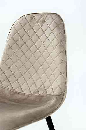 Стілець Марс чорний/велюр мокрий пісок Днепр