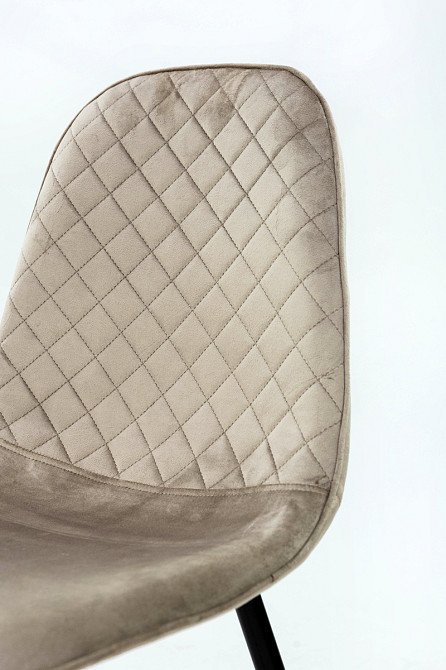 Стілець Марс чорний/велюр мокрий пісок Днепр - изображение 6