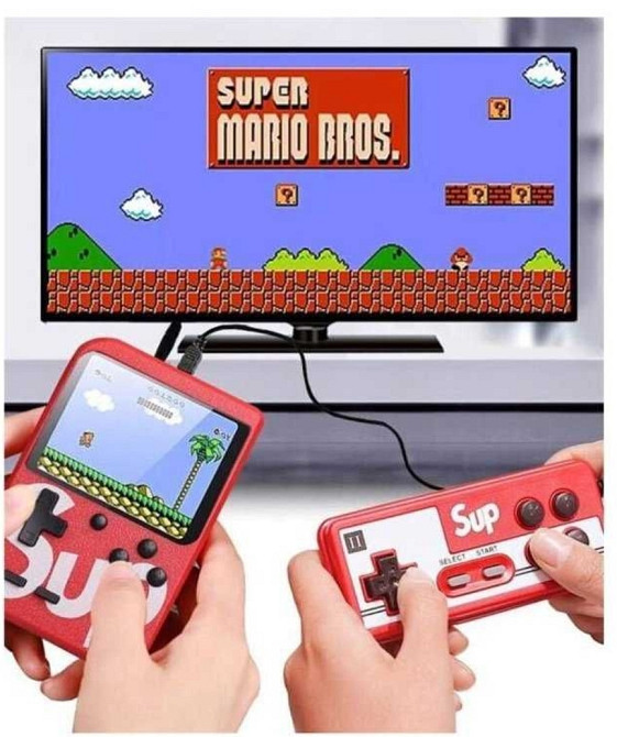 Детская игровая приставка-консоль SUP Game Box+ Джойстик, 400 игр. Киев - изображение 5