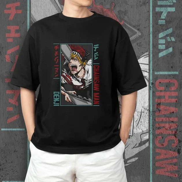 Футболка для подростка мальчика с принтом Человек Бензопила Денджи Размер 160 Anime10473 Днепр - изображение 3