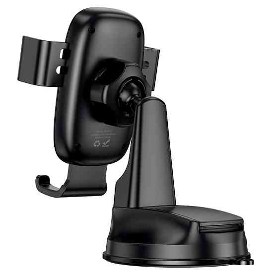 Автотримач для телефона BOROFONE BH130 Follower gravity car holder(center console) Black Одеса