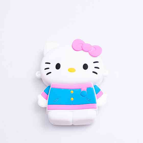 Детская силиконовая сумочка Hello Kitty 13*10*3 см Белый HP-55-1W Киев
