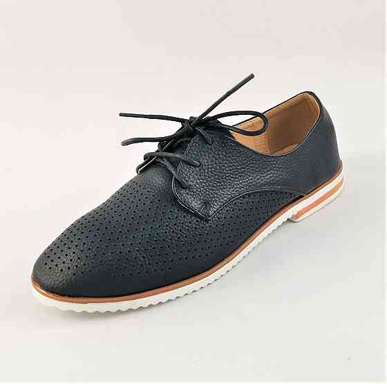 Жіночі Туфлі Чорні Мокасини Кросовки Слітонони (розміри: 37,38) - 11-1 Дніпро