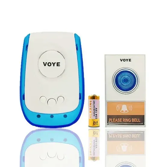 Дверной звонок MZ VOYE 220V, беспроводной звонок от сети, автономный, для дома, офиса, кафе Одесса - изображение 1