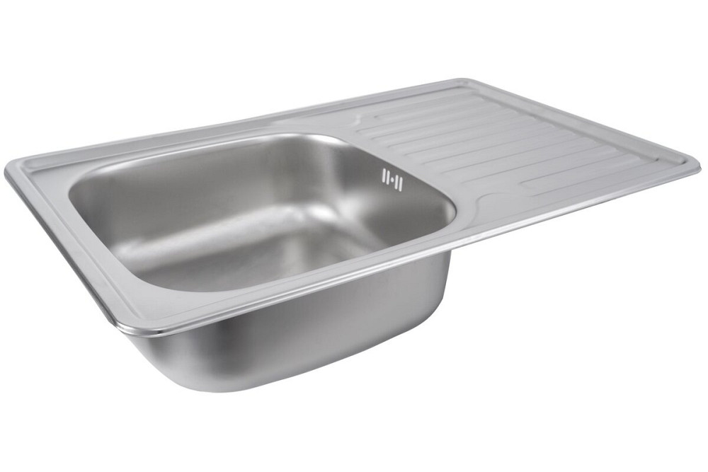 VALESO Кухонна мийка з нержавіючої сталі Valeso САТИН 7850 (0,8/180 мм) Коломия - фото 6