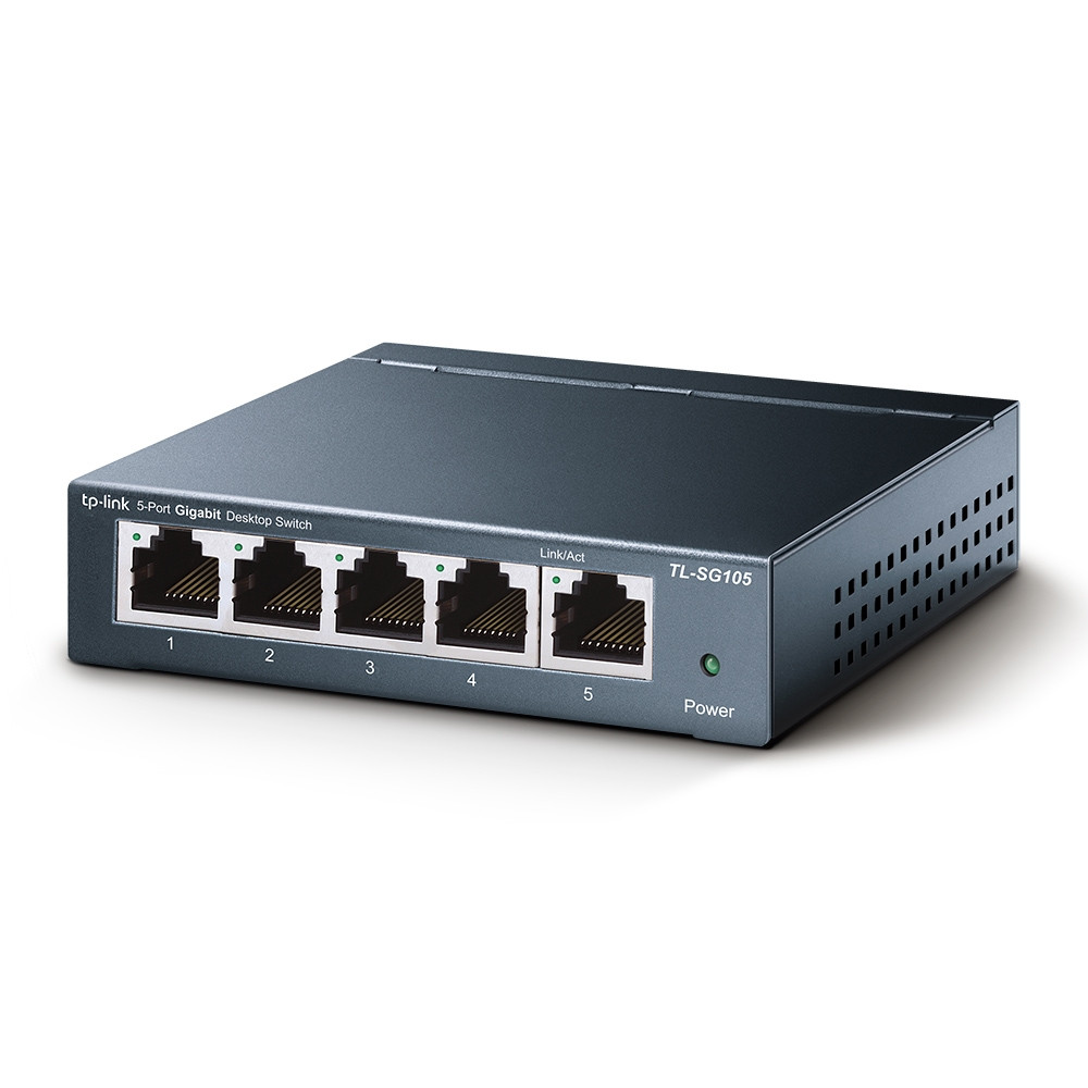 Комутатор TP-Link TL-SG105 5-портовий некерований Київ - фото 2