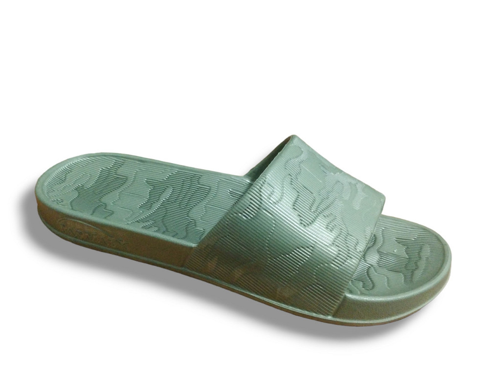 Мужские тапочки для душа басейна шлепанцы пена олива 41 Одесса - изображение 2