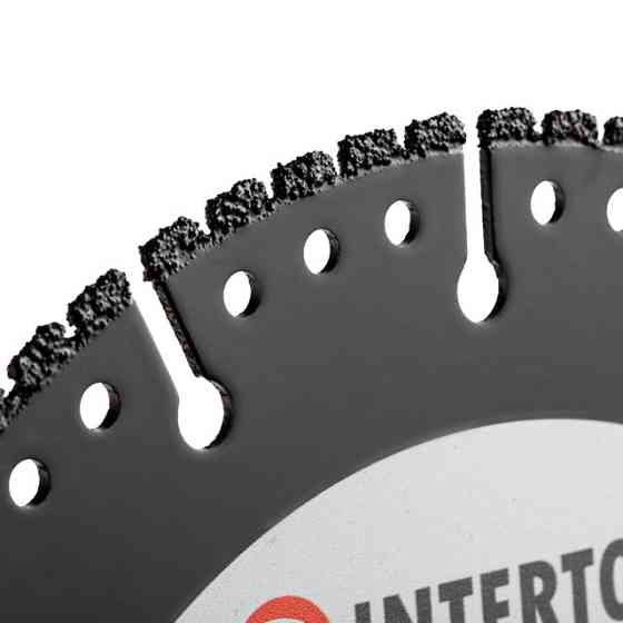 Диск универсальный сегментный алмазный, 180 мм, 16-18%, 8600 об/мин INTERTOOL CT-1011 Киев