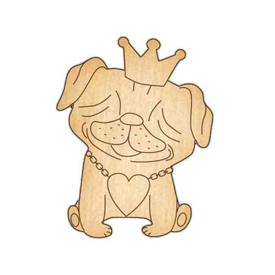 Заготовка броши для раскрашивания 