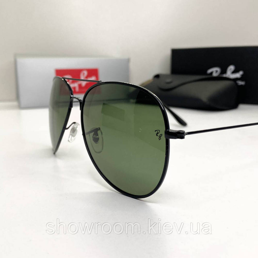 Чоловічі сонцезахисні окуляри Rb aviator polaroid (2912) Київ - фото 5
