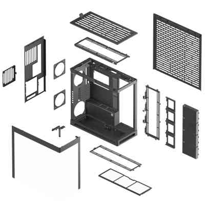 Корпус для ПК HAVN HS 420 Base Edition Black (HVN-CA-HS420-06) Винница
