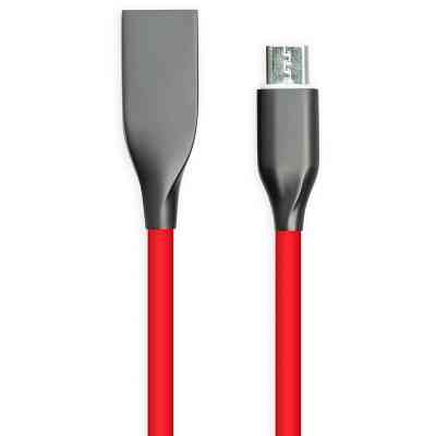 Дата кабель USB 2.0 AM to Micro 5P 2.0m red PowerPlant (CA911370) Винница