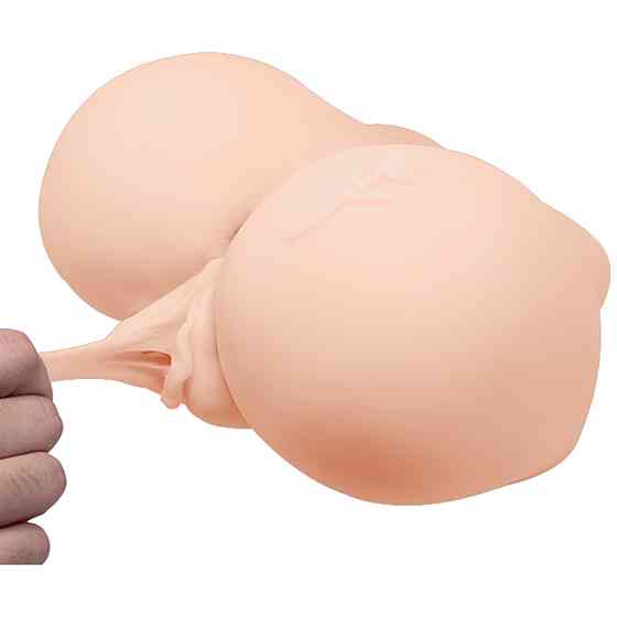 Мастурбатор реалистичный вагина и анус CRAZY BULL с вибрацией, 22,5 × 21 × 13 см Sex Aura Киев
