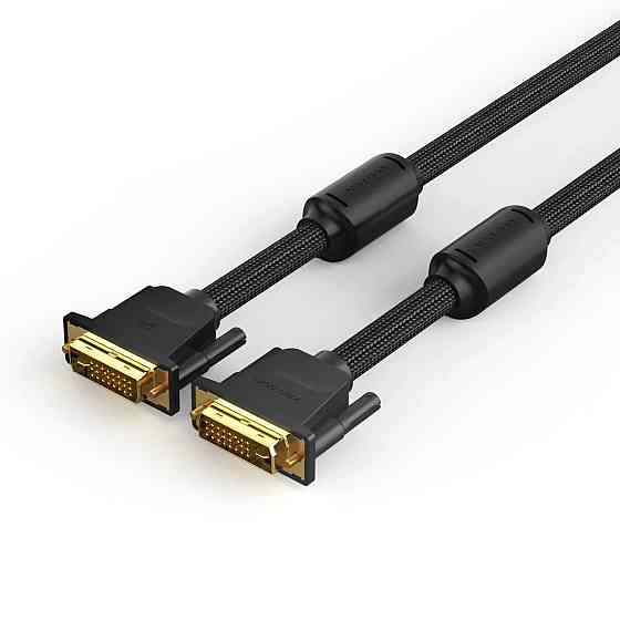 Кабель Vention DVI — DVI (M/M), 8 м, Black (EAEBK) ( 24966 ) Харьков