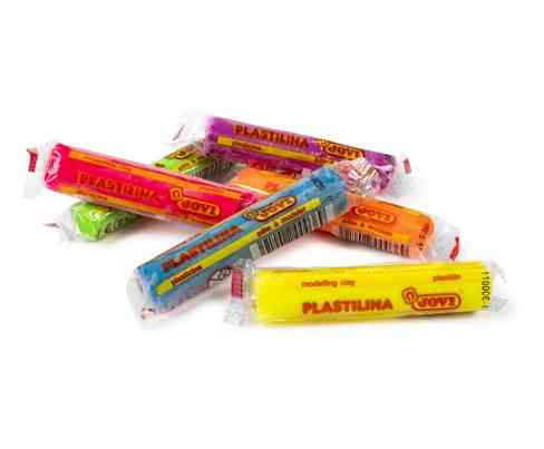 Пластилін Jovi NEON 6 кольорів по 15г (90/6F) Киев