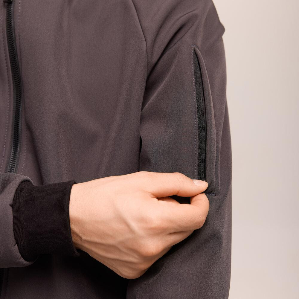 Бомбер Pobedov Thunder Темно-сірий S OWbb3 167Sdge Київ - фото 7