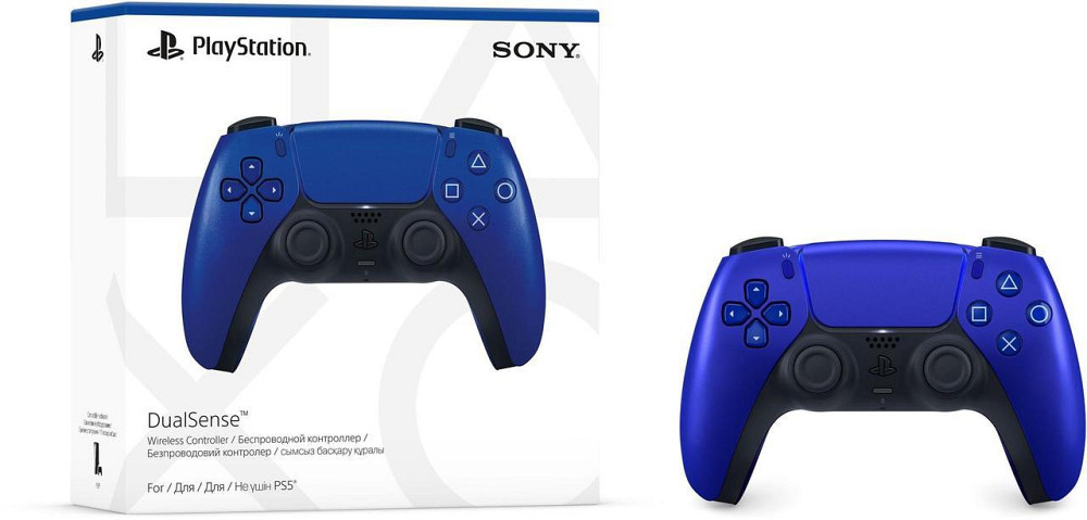 Геймпад бездротовий Sony PlayStation 5 DualSense Cobalt Blue (1000040731) ( Синій ) Харків - фото 4