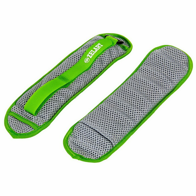 Обважнювачі-манжети водонепроникні Zelart FI-7210-1 2x0,5 кг Вишневе - фото 3