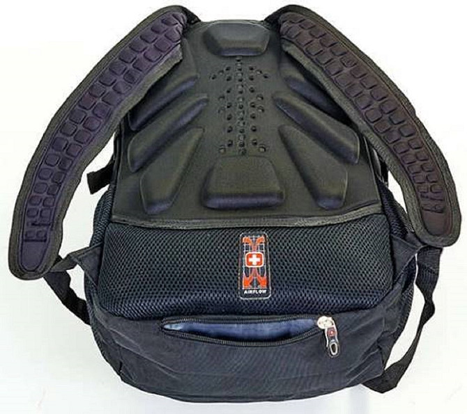 Рюкзак спортивный SWR 7652R 30л 44x32x17 черно-красный Киев - изображение 3