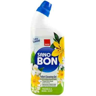 Засіб для чищення унітазу Sano Sanobon Магнолія-Неролі 750 мл (7290108352146) Вінниця