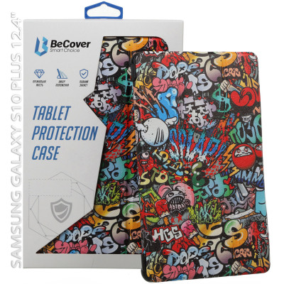 Чохол до планшета BeCover Smart Case Samsung Galaxy Tab S10 Plus (SM-X820/SM-X826) 12.4" Graffiti (712243) Вінниця - фото 7