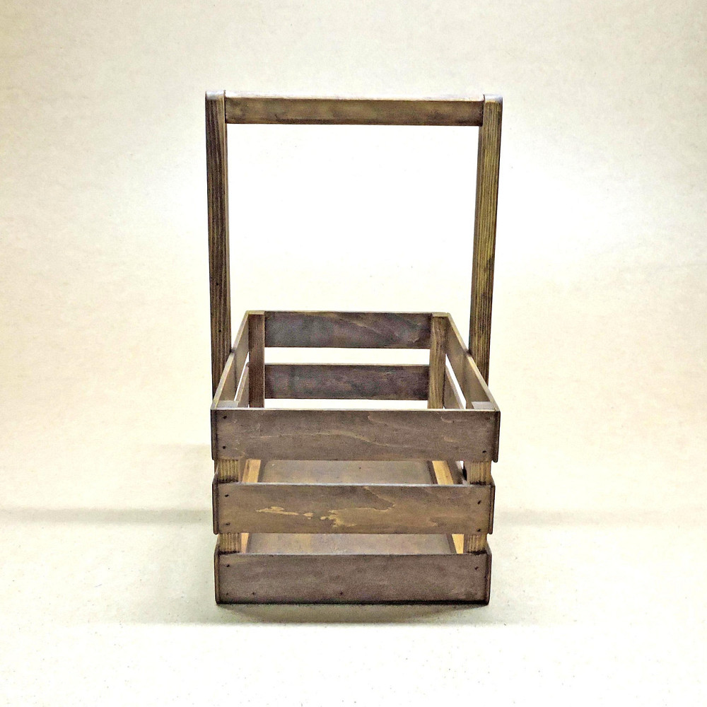 Подарунковий кошик "Шеллі 18х30" капучино Миколаїв - фото 2