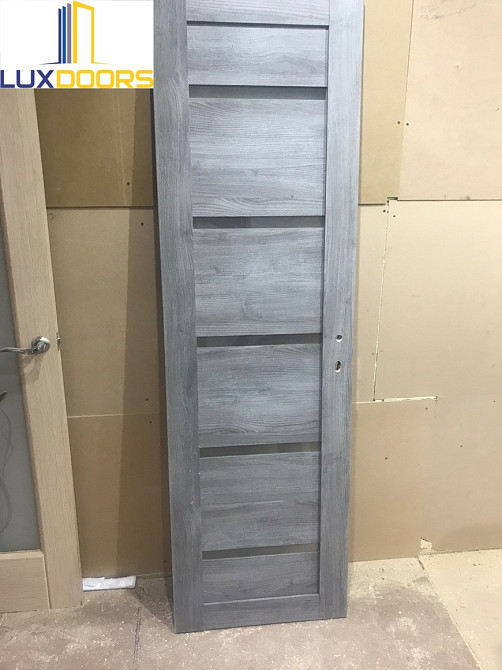 Двери FLORA Ясень Дымчастый Полотно, покрытие eco-tex Киев - изображение 3