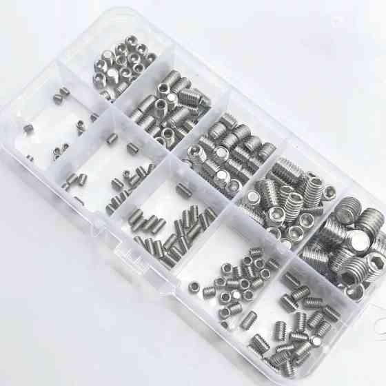 Винти DIN916 з внутрішнім шестигранником, 300 шт, нерж. сталь Київ