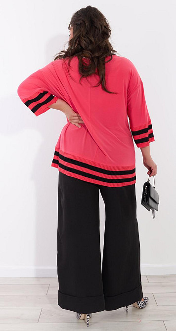 Стильний брючний костюм великого розміру (48) Київ - фото 3