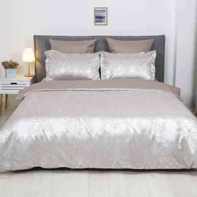 Постельное белье Tiare Сатин Жаккард 2430 евро (2430_zakard_ev) Винница